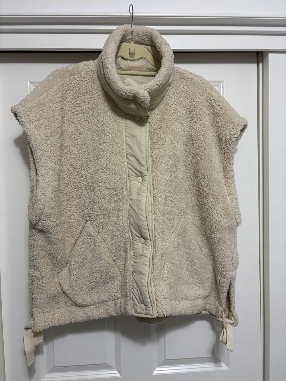 Free people movement fleece vest size XL